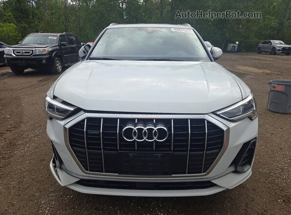 WA1FECF31L1038344 2020 AUDI Q3 White Вид спереду