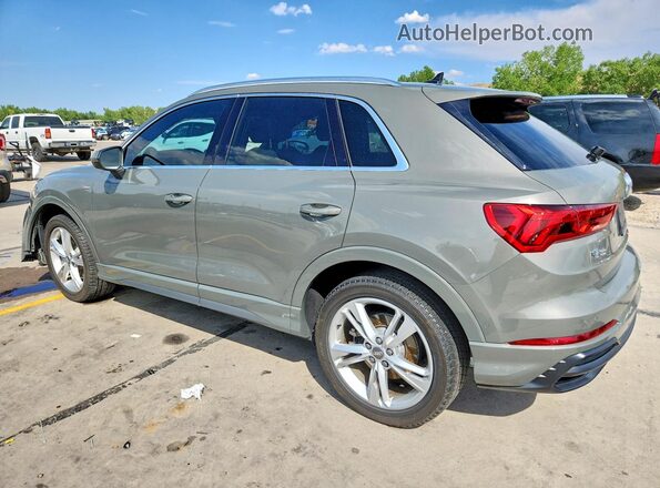 WA1FECF37L1085443 2020 AUDI Q3 Серый Задняя левая четверть
