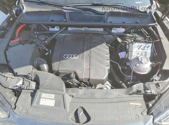 WA1GAAFY2R2066057 2024 AUDI Q5 Gray Vista del compartimento del motor