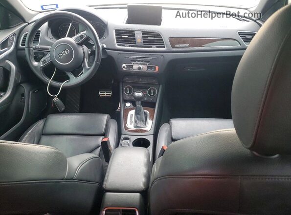 WA1GFCFS6GR005839 2016 AUDI Q3 Black Вид панелі приладів
