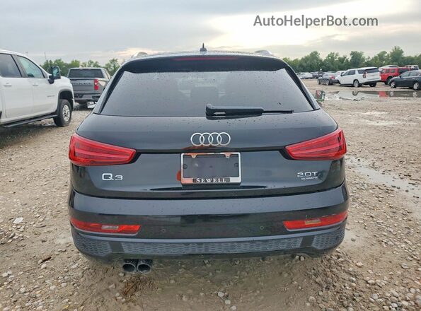 WA1GFCFS6GR005839 2016 AUDI Q3 Black Вид ззаду