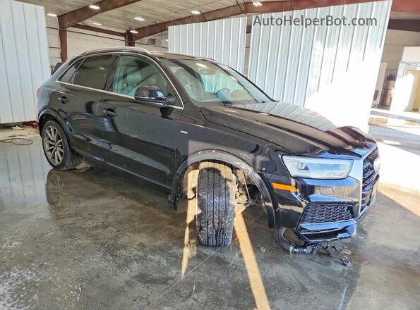 WA1HCCFS6JR031183 2018 AUDI Q3 Черный Передняя правая четверть