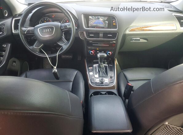 WA1L2AFP2HA088230 2017 AUDI Q5 Black Вид панелі приладів