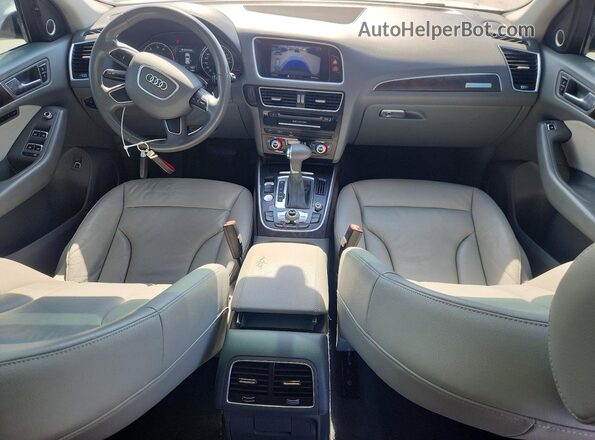 WA1L2AFP3GA012207 2016 AUDI Q5 White Dashboard view