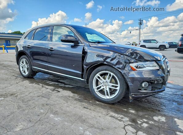 WA1L2AFP5HA026465 2017 AUDI Q5 Black Առջևի աջ