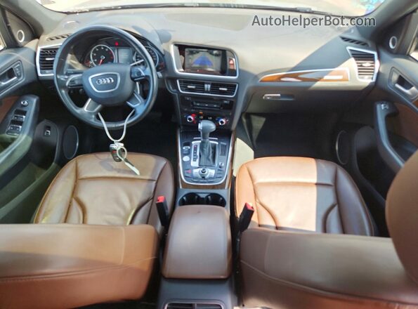 WA1L2AFP5HA026465 2017 AUDI Q5 Black Առջևի վահանակի տեսք