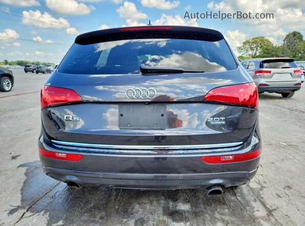 WA1L2AFP5HA026465 2017 AUDI Q5 Black Հետևի տեսք