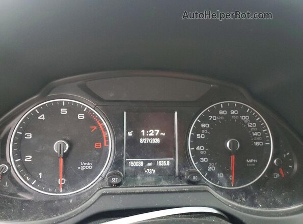 WA1L2AFP6HA082351 2017 AUDI Q5 Black Вид щитка приладів