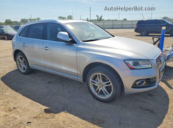 WA1L2AFP8GA030198 2016 AUDI Q5 Серебряный Передняя правая четверть