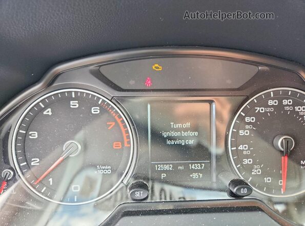 WA1L2AFPXGA021230 2016 AUDI Q5 Black Instrument cluster view