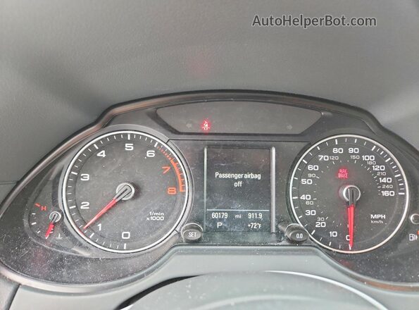 WA1L2AFPXGA129279 2016 AUDI Q5 White Սարքավորումների վահանակի տեսք