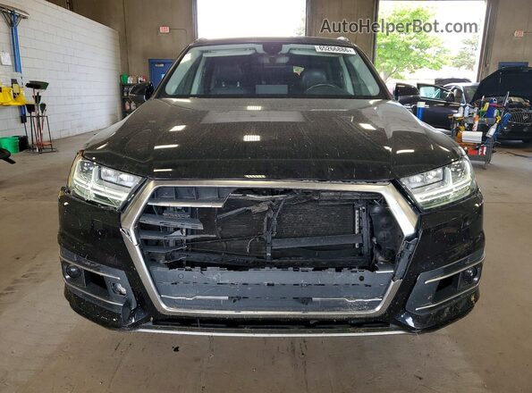 WA1LAAF70KD014779 2019 AUDI Q7 Black Вид спереду