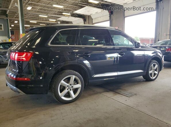 WA1LAAF70KD014779 2019 AUDI Q7 Black Задня права чверть