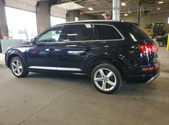 WA1LAAF70KD014779 2019 AUDI Q7 Black Задня ліва чверть