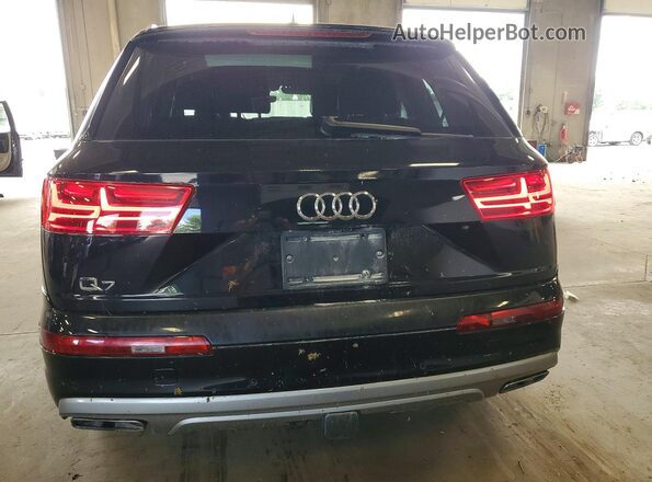 WA1LAAF70KD014779 2019 AUDI Q7 Black Вид ззаду