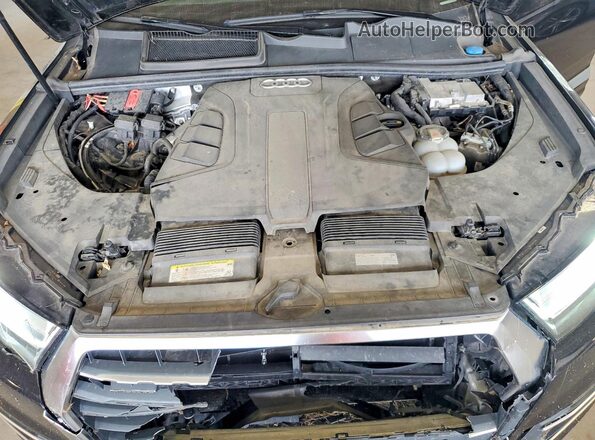WA1LAAF70KD014779 2019 AUDI Q7 Black Вид підкапотного простору
