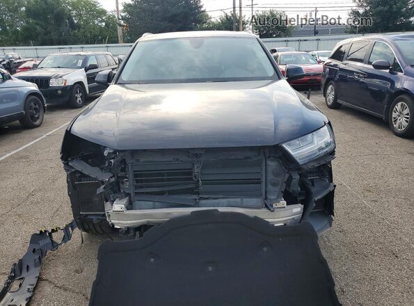 WA1LAAF71HD031941 2017 AUDI Q7 Black წინა ხედი