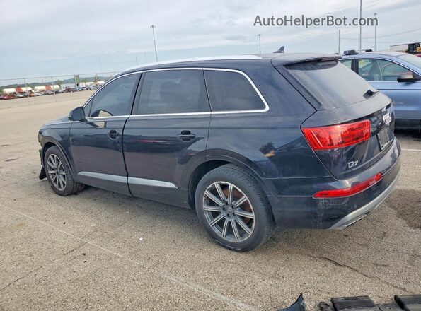 WA1LAAF71HD031941 2017 AUDI Q7 Black უკანა მარცხენა