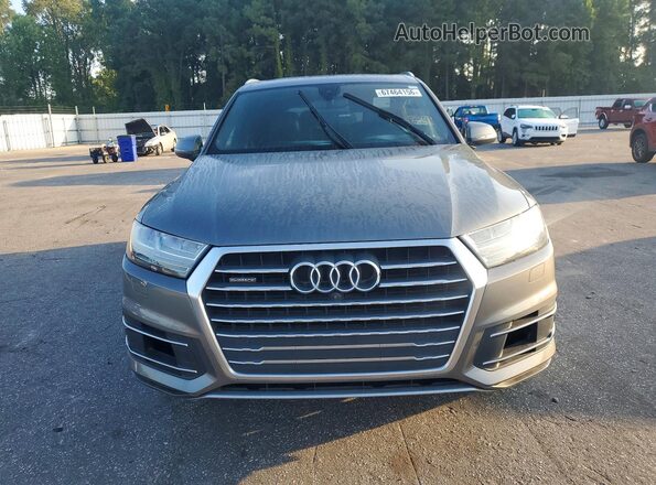 WA1LAAF73HD028944 2017 AUDI Q7 Gray წინა ხედი