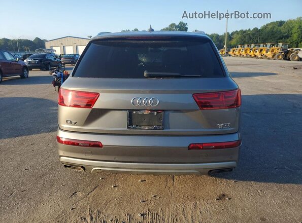 WA1LAAF73HD028944 2017 AUDI Q7 Gray უკანა ხედი