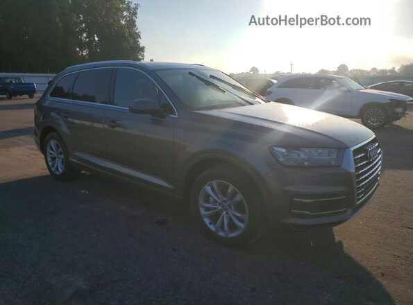 WA1LAAF73HD028944 2017 AUDI Q7 Gray წინა მარჯვენა