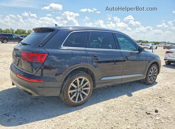 WA1LAAF73KD047016 2019 AUDI Q7 Black უკანა მარჯვენა