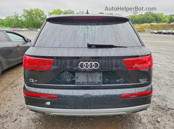 WA1LAAF74HD012901 2017 AUDI Q7 Black Rear view