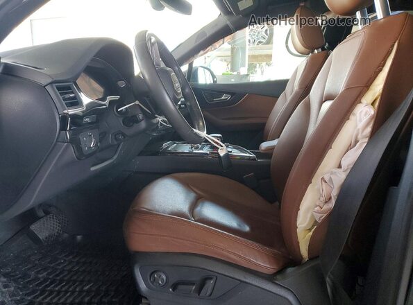 WA1LAAF74JD015206 2018 AUDI Q7 Black Vista interior delantera