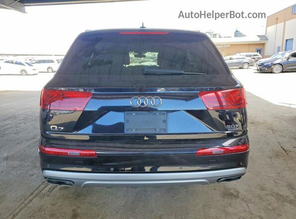 WA1LAAF74JD015206 2018 AUDI Q7 Black Vista trasera