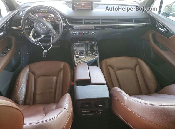 WA1LAAF74JD015206 2018 AUDI Q7 Black Vista del salpicadero