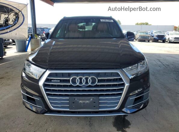 WA1LAAF74JD015206 2018 AUDI Q7 Black Vista frontal