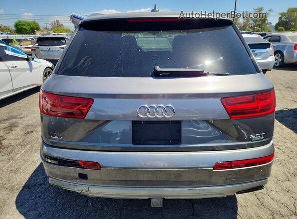 WA1LAAF77HD026193 2017 AUDI Q7 Gray Widok z tyłu