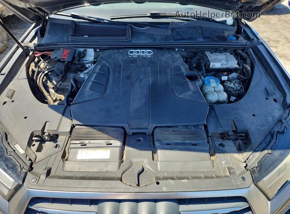 WA1LAAF77HD026193 2017 AUDI Q7 Gray Widok komory silnika