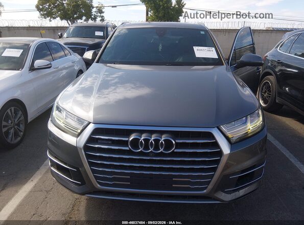 WA1LAAF77HD026503 2017 AUDI Q7 Серый Вид спереди