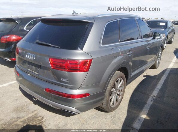 WA1LAAF77HD026503 2017 AUDI Q7 Серый Задняя правая четверть