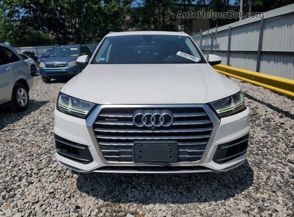 WA1LAAF77HD036996 2017 AUDI Q7 White წინა ხედი