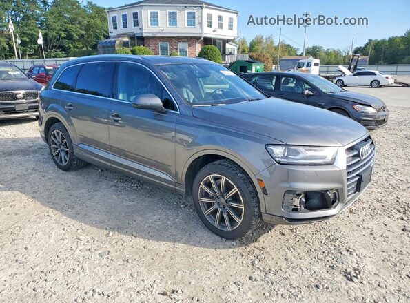 WA1LAAF78HD005661 2017 AUDI Q7 Gray წინა მარჯვენა