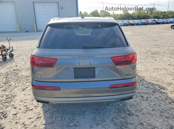WA1LAAF78HD005661 2017 AUDI Q7 Gray უკანა ხედი