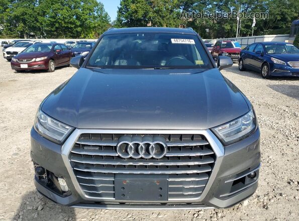 WA1LAAF78HD005661 2017 AUDI Q7 Gray წინა ხედი