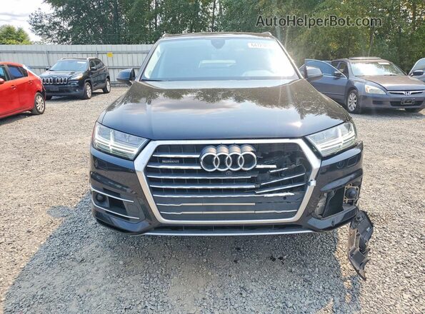 WA1LAAF7XJD043706 2018 AUDI Q7 Black Դիմացի տեսք