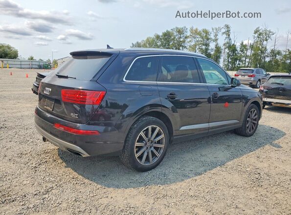 WA1LAAF7XJD043706 2018 AUDI Q7 Black Հետևի աջ
