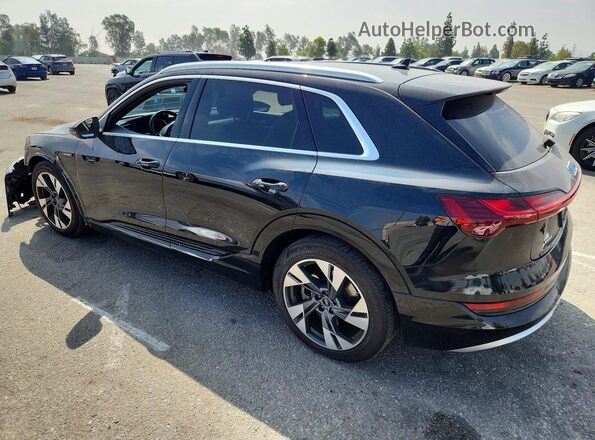 WA1LAAGE8NB026143 2022 AUDI E-TRON Black Հետևի ձախ