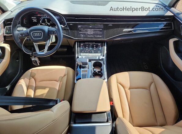 WA1LCBF72SD007168 2025 AUDI Q7 White წინა პანელის ხედი