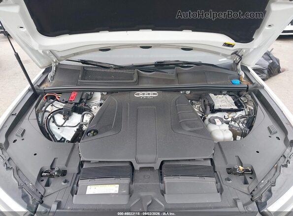 WA1LHAF74JD020076 2018 AUDI Q7 White უკანა ხედი