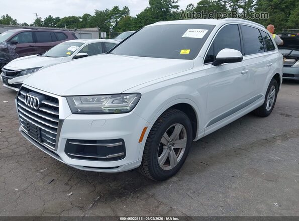 WA1LHAF74JD020076 2018 AUDI Q7 White წინა მარცხენა ხედი სამი მეოთხედიდან