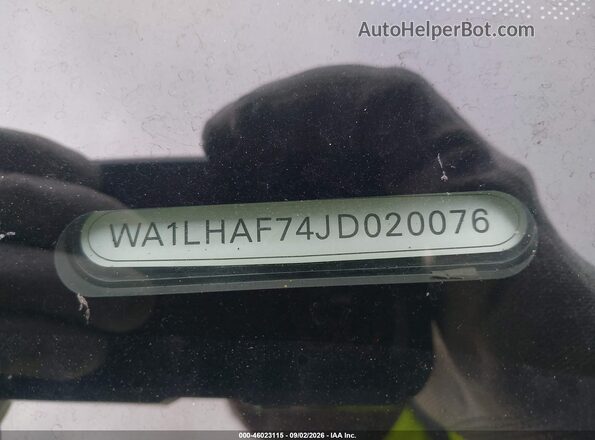 WA1LHAF74JD020076 2018 AUDI Q7 White 