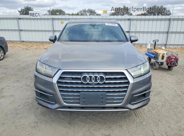 WA1LHAF76HD036824 2017 AUDI Q7 Gray Front view