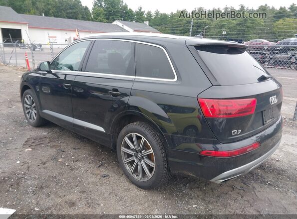 WA1LHAF76HD046740 2017 AUDI Q7 Black უკანა მარცხენა
