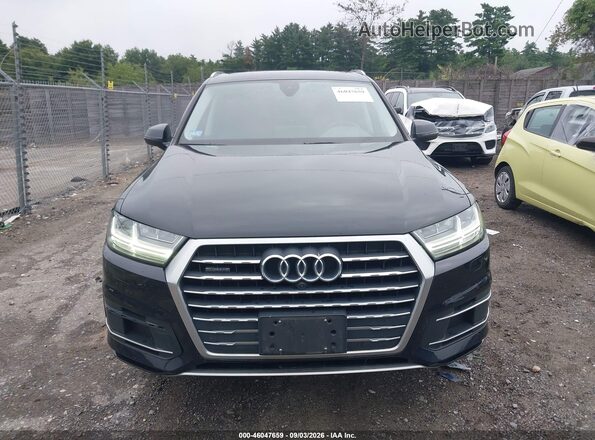 WA1LHAF76HD046740 2017 AUDI Q7 Black წინა ხედი