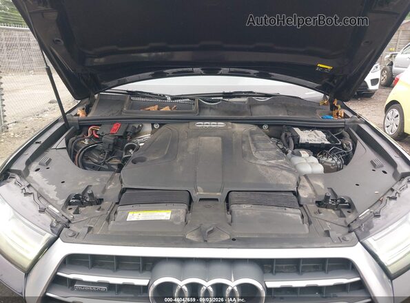 WA1LHAF76HD046740 2017 AUDI Q7 Black უკანა ხედი
